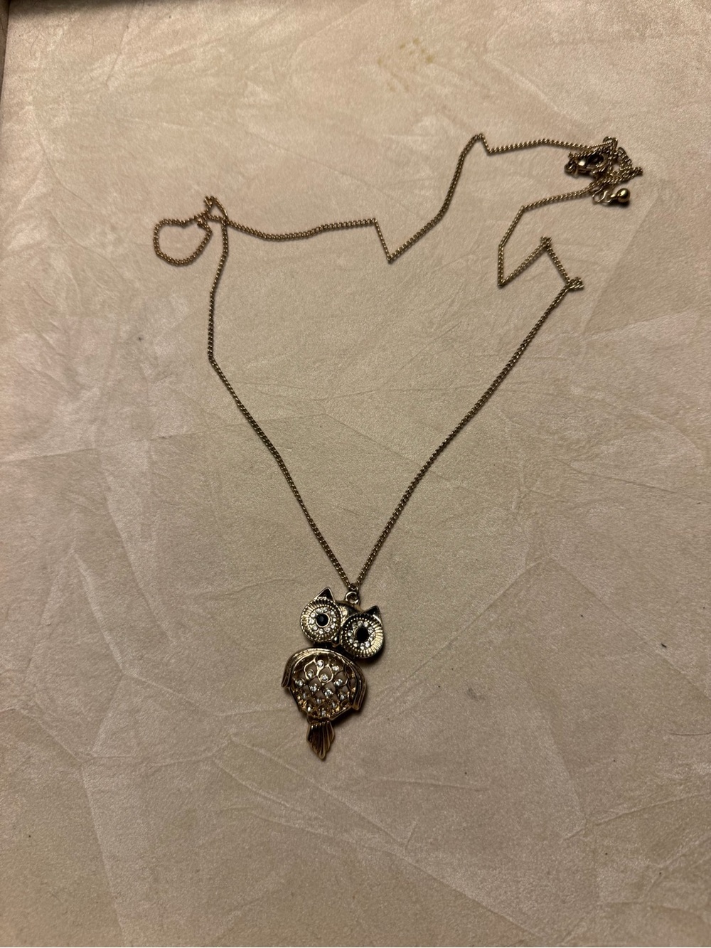 Owl necklace